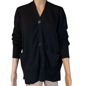 COS Women's Black Cardigan Sweater